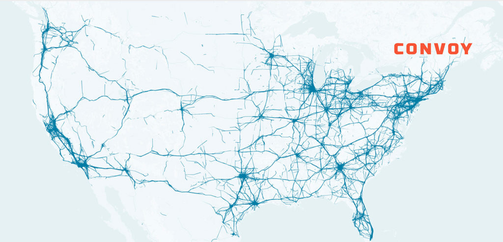 Convoy's nationwide freight network built on a foundation of machine learning technology.
