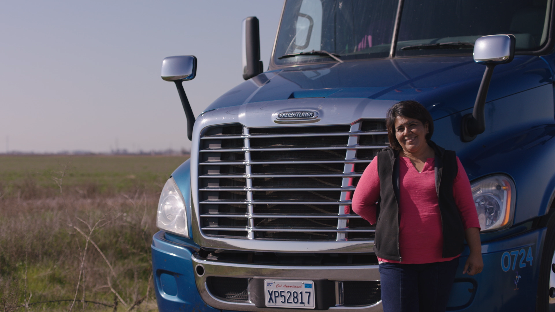 Hauling freight with Eliza Cruz