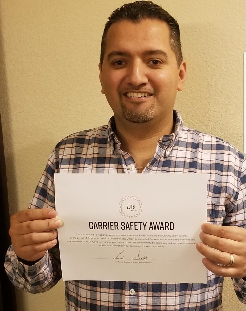 Convoy Honors Over 100 Carriers With New Safety Award Convoy