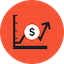 Market rate increase-icon
