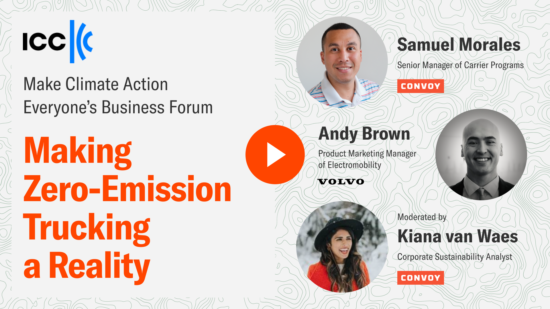 Making ZeroEmission Trucking a Reality Convoy