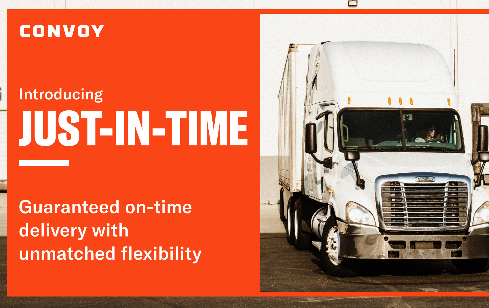 Convoy Just-In-Time: Guaranteed On-Time Delivery, Unrivaled Flexibility